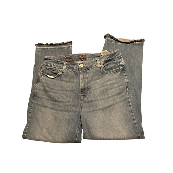 NYDJ Denim - NYDJ Marilyn Straight Jeans Light Wash 12